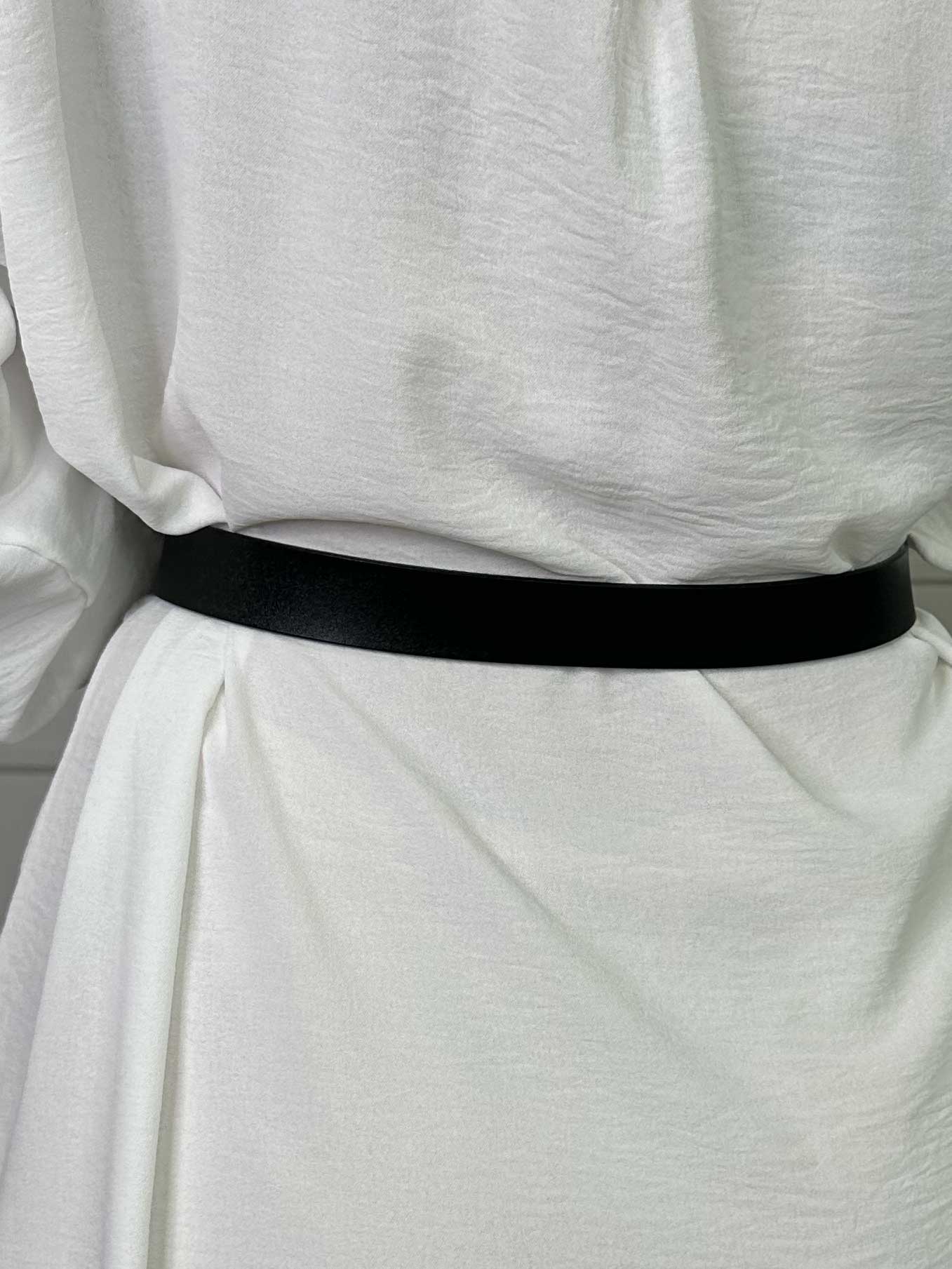 Rachel - Simpelt bælte i ægte læder